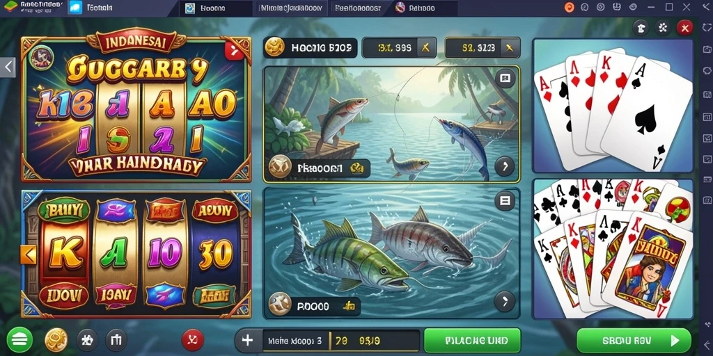 Screenshot menampilkan tampilan antarmuka utama 333V.