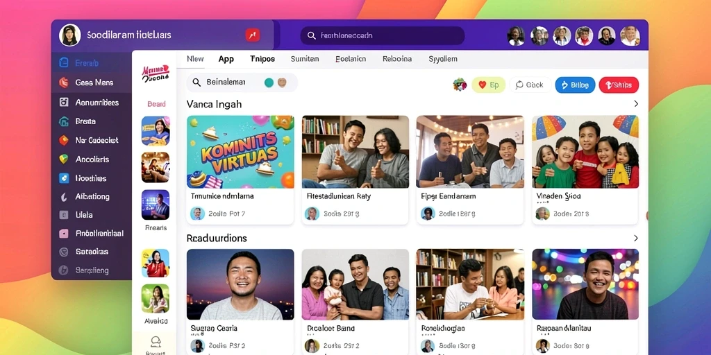 Tampilan antarmuka yang menarik dan mudah dinavigasi.