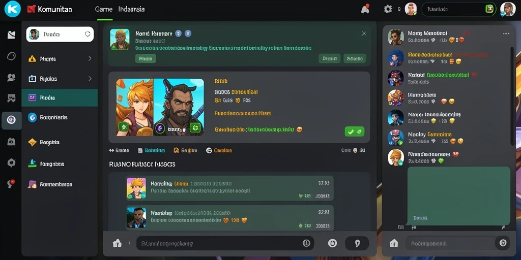 Tampilan grafik yang menawan dan penuh warna.