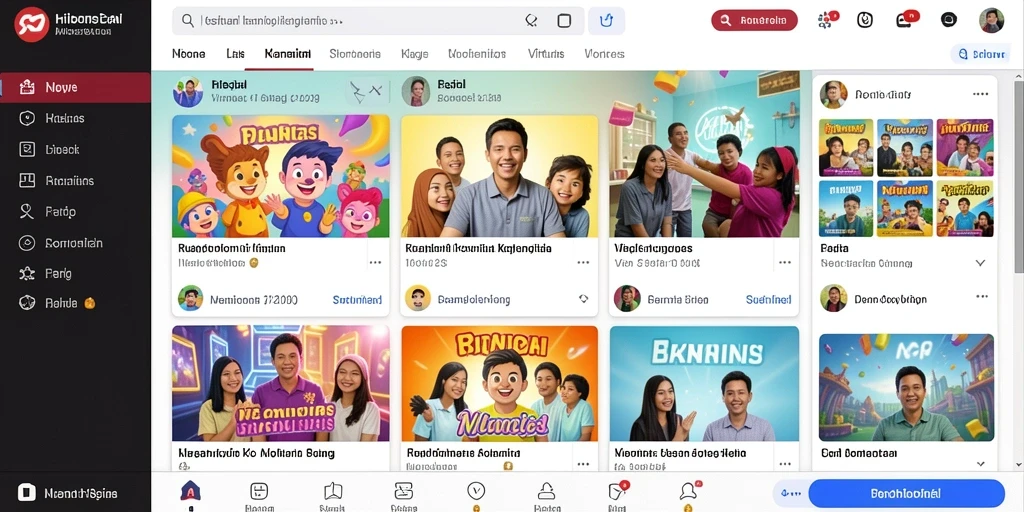 Tampilan antarmuka yang intuitif dan mudah dipahami.