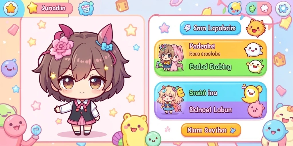 Tampilan karakter samurai yang epik dan detail.